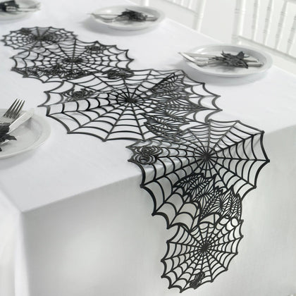 Web Vinyl Table Runner