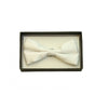 white bow tie