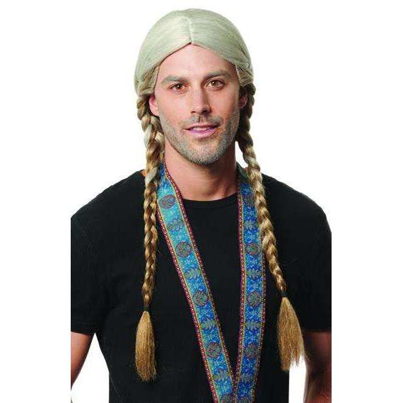 Willie Mixed Gray Braided Wig