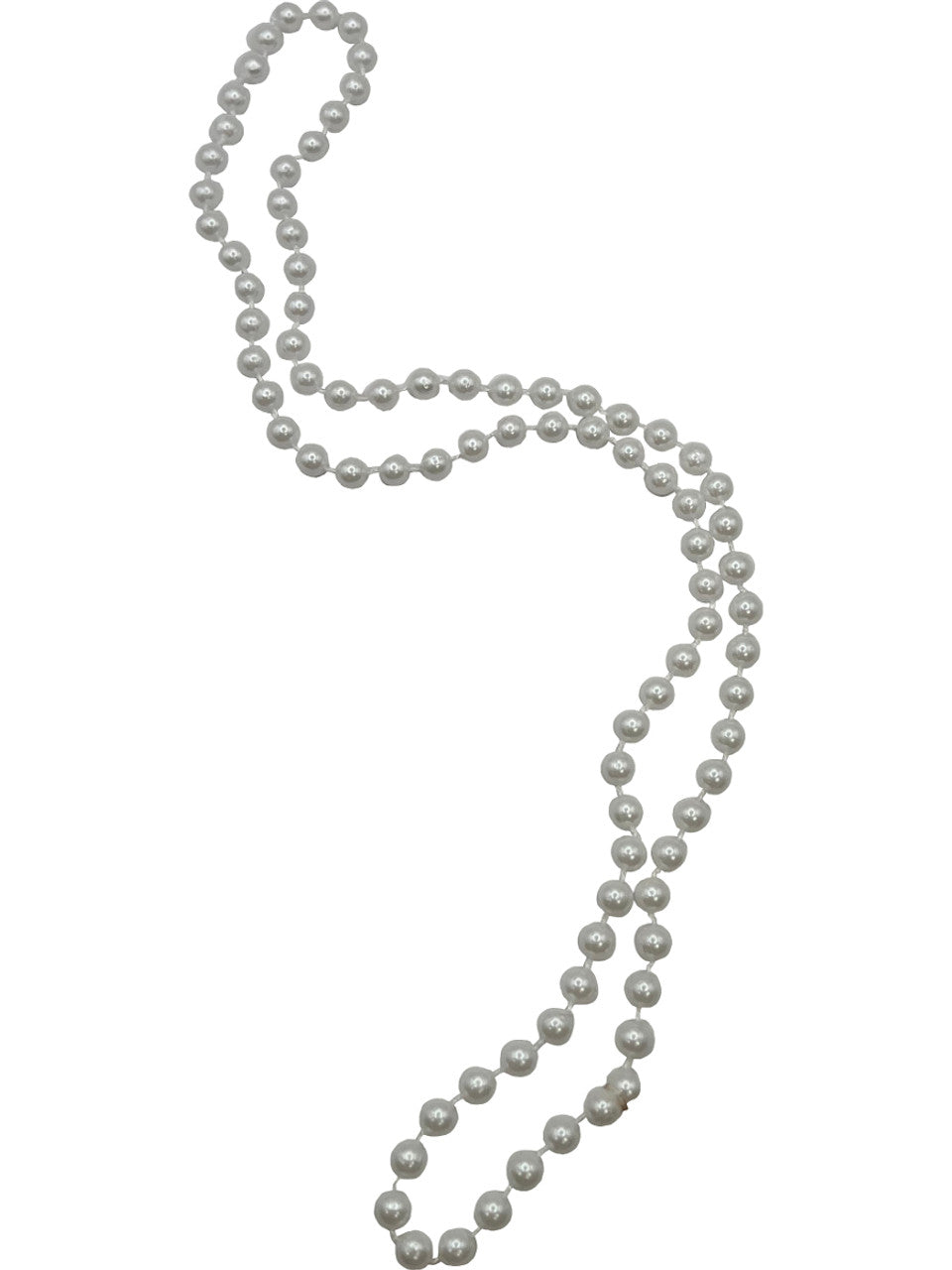 Women's Flapper Faux Pearl Necklace Costume Accessory