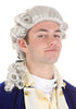 Adult American Colonial Powdered Wig