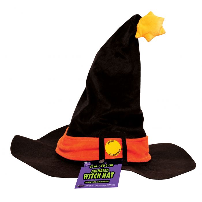 Animated Witch Hat Decor