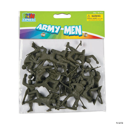 Army Men Character Toys 18pc