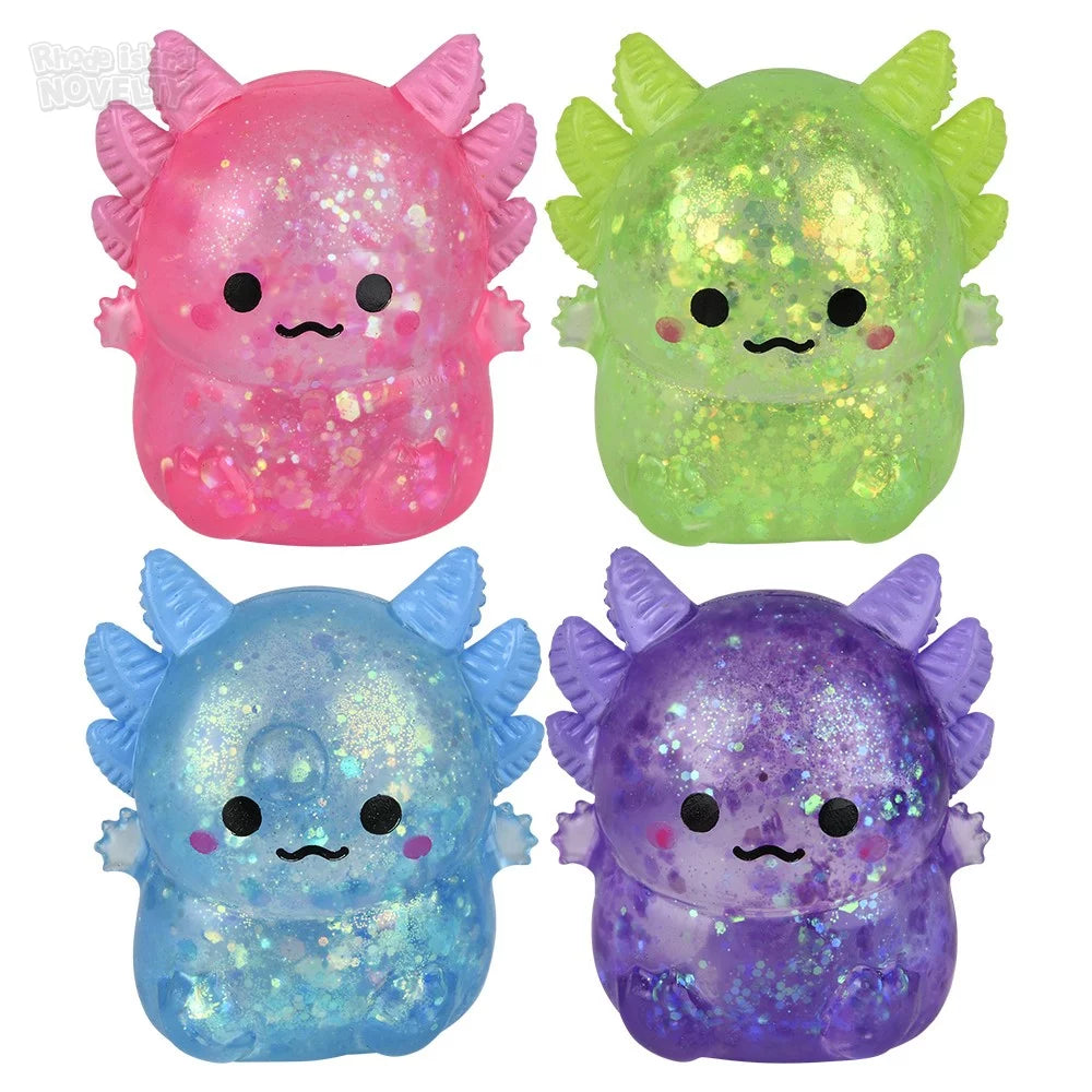 2.5" Squeezy Sugar Axolotl, 1pc