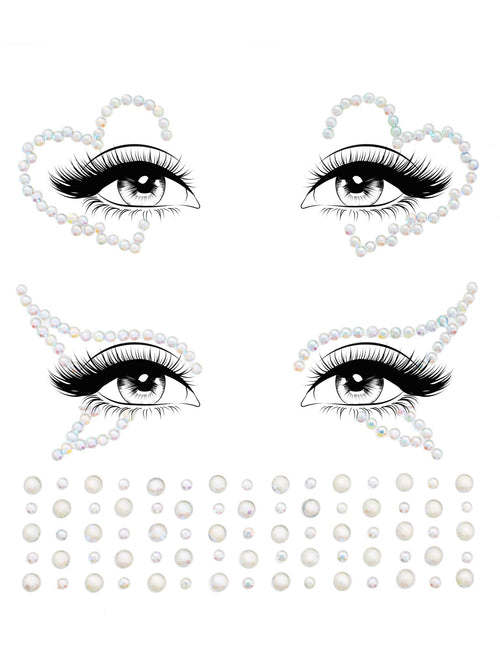 glow in the dark eye jewels