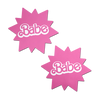 'Babe' Doll Pink Sunburst Pasties  | Pastease
