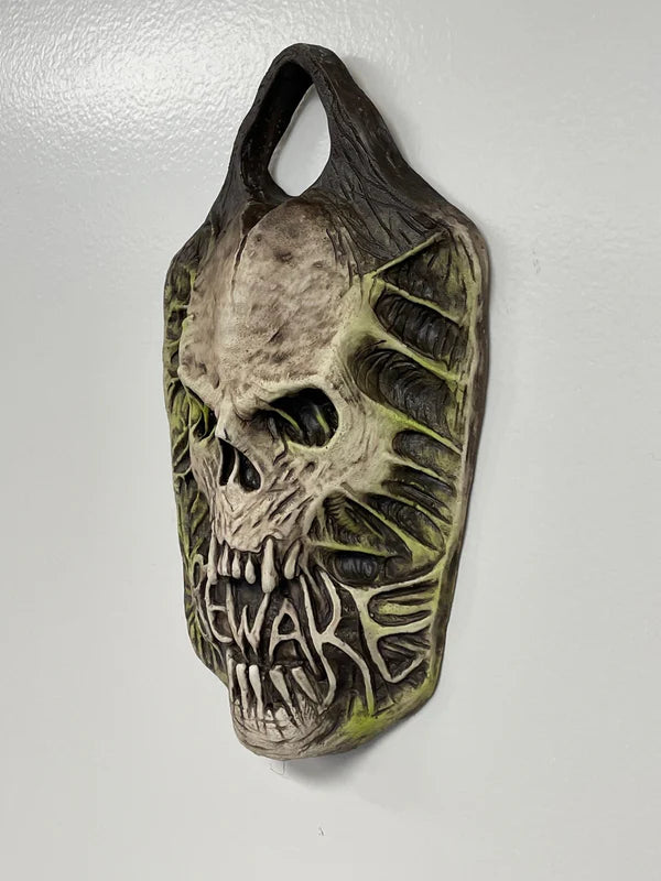 Beware Door Decor