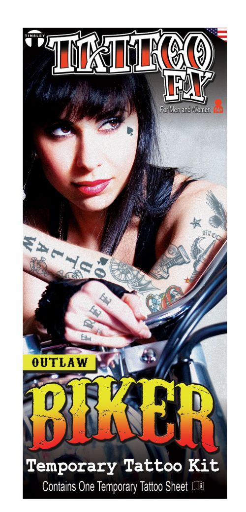 Character Tattoo Kit Biker | Outlaws