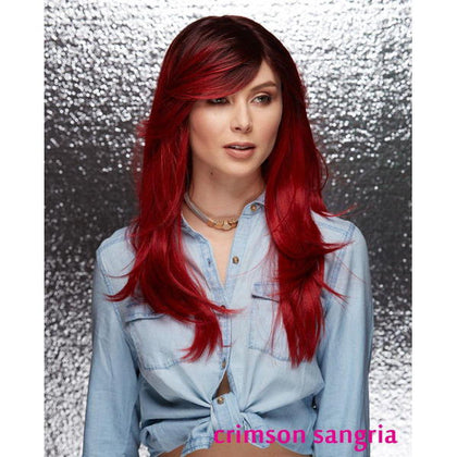 ombre red wig