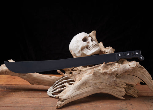 27in Black Blade Machete