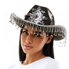 Black Rhinestone Gem Cowboy Hat