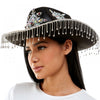 Black Rhinestone Gem Cowboy Hat