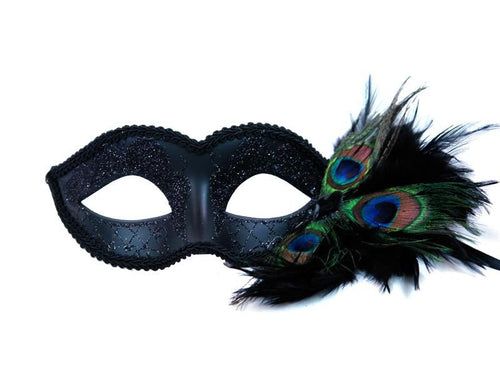 Black Feather Mask