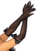 black opera gloves