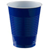 18 oz. Plastic Cups 50ct |  Bright Royal Blue