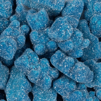 blue raspberry gummy bears