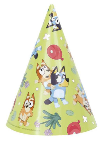 Bluey Party Hats  8ct