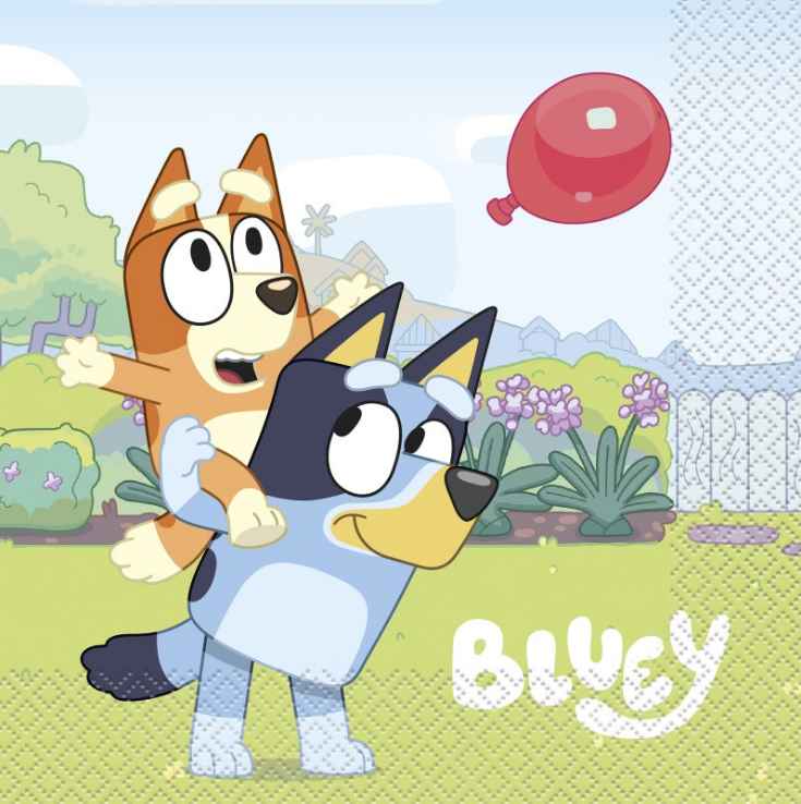 Bluey Luncheon Napkins  16ct
