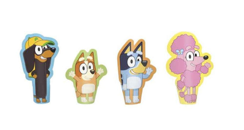 Bluey Diecut Paper Finger Puppets  8ct