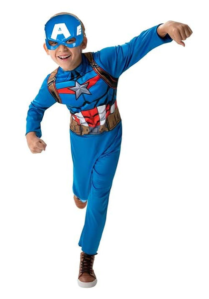 Captain America Steve Rogers Value Boy's Costume