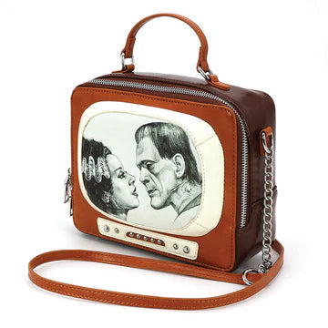 FRANK & BRIDE IN VINTAGE TV X BODY BAG IN VINYL