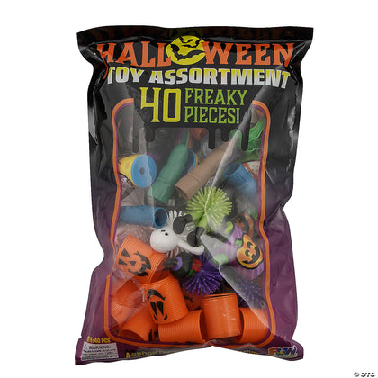 Bulk Halloween Novelty Toy Assortment 40pc