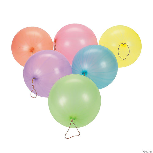 Neon Punch Balls 12pc