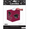 Grad Card Box | Burgundy