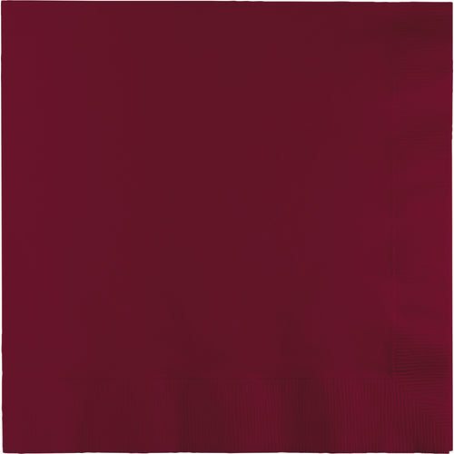 Burgundy Lunch Napkins 50ct