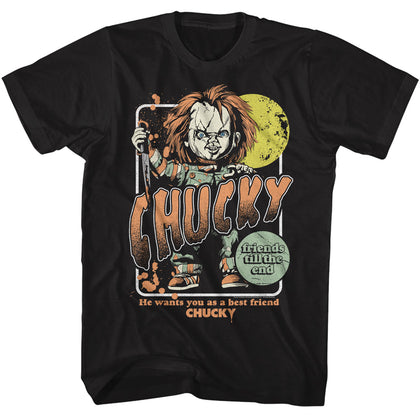 Chucky Full Moon Tee | Adult