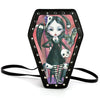 Coffin Girl Mini Backpack In Vinyl | Halloween