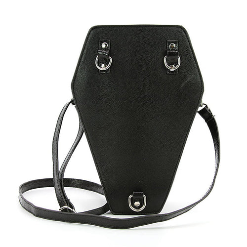 Metallic Cross Coffin Bag  | Halloween