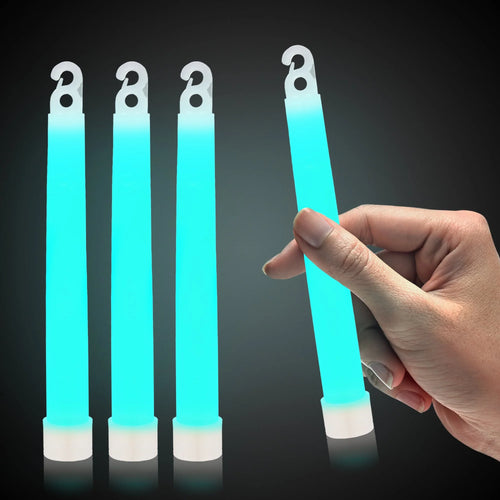Aqua 6" Premium Glow Sticks 25ct