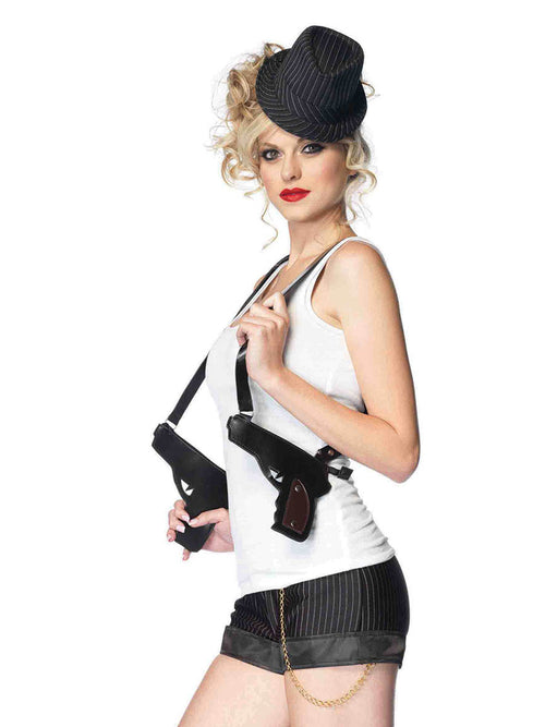 Gangster Double Gun Zippered  Holster