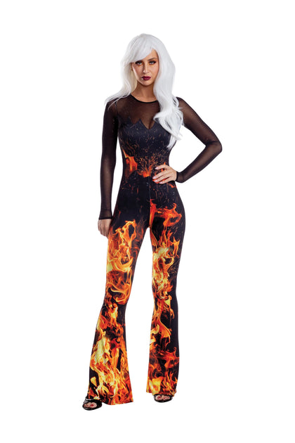 Dreamgirl Flame Jumpsuit