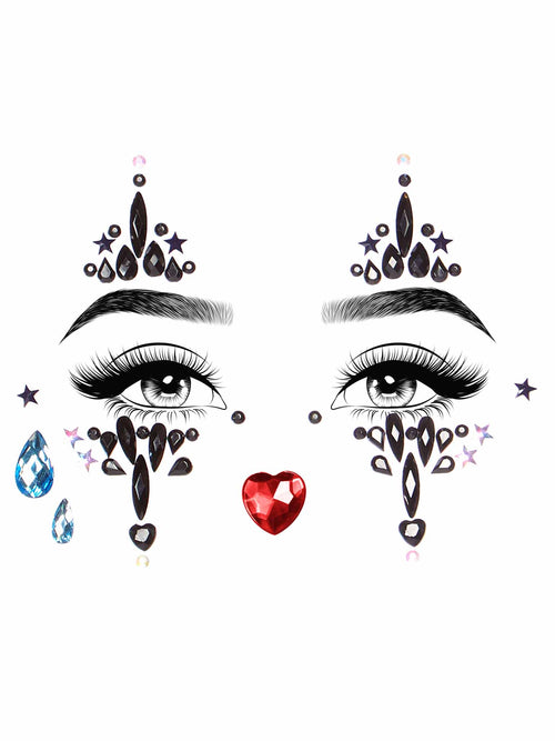Harlequin Jewels Stickers