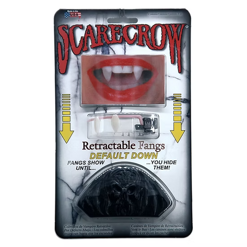 Retractable Fangs "Default Down"