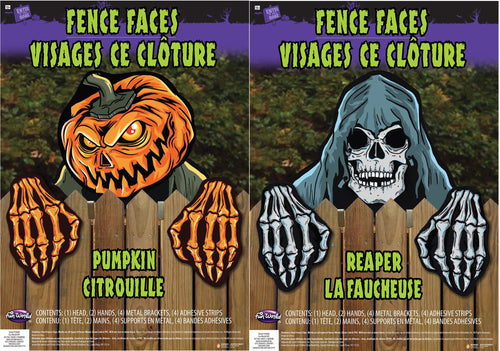 Fence Faces Decor
