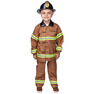 Tan Fire Fighter Costume - Kids