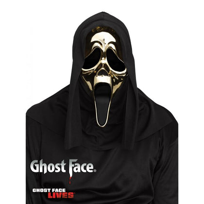 Ghost Face® Golden Metallic Mask