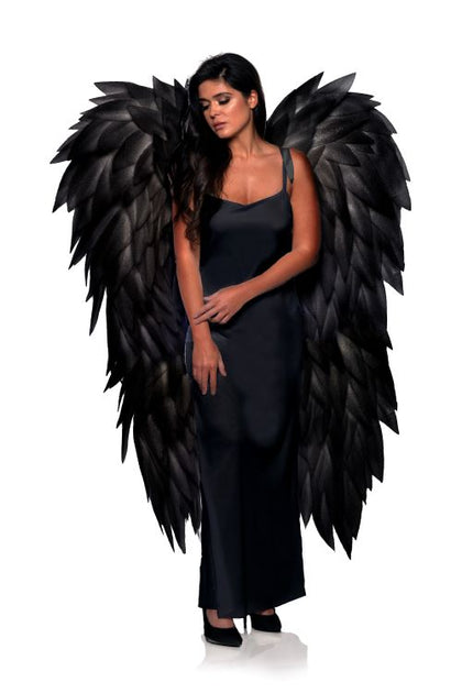 Giant Black Wings