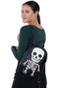 Glow In The Dark Skeleton Mini Backpack  | Halloween