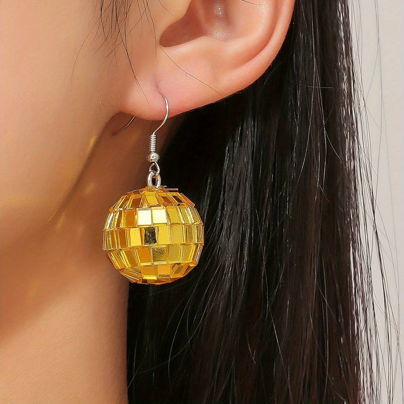 Disco Ball Earrings