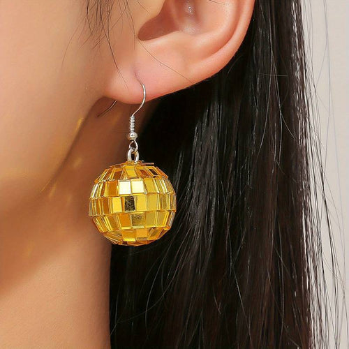 Disco Ball Earrings