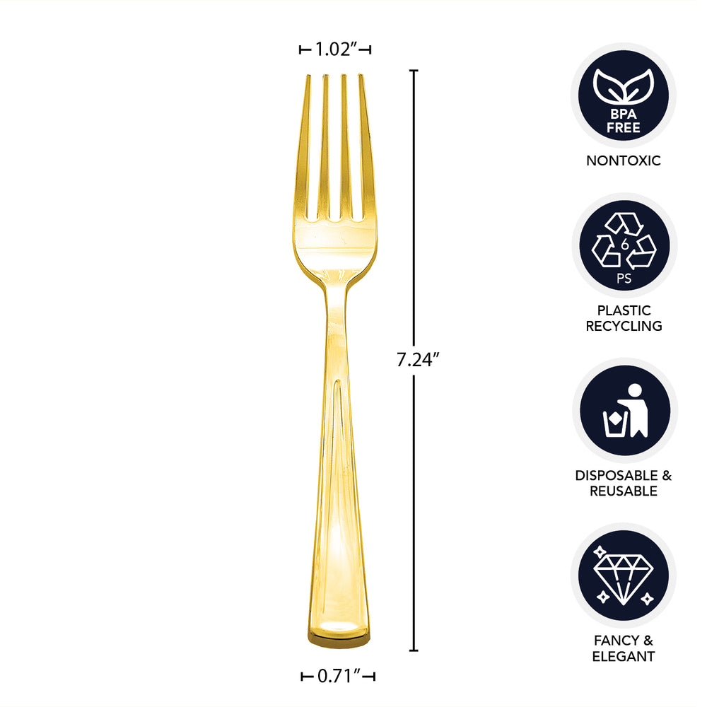Gold Forks 50ct