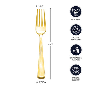 Gold Forks 50ct