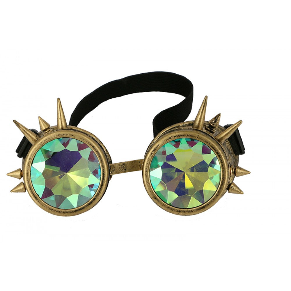 Gold Kaleidoscope Goggles