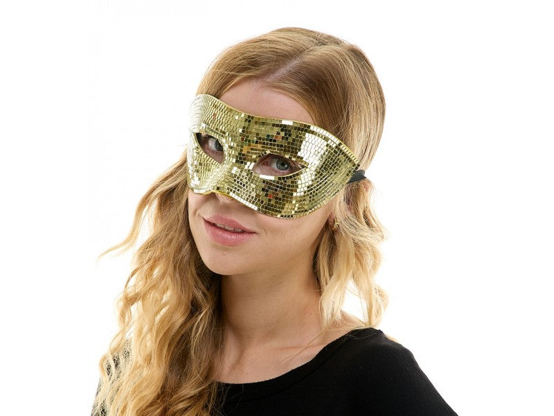 Gold Mirror Mask