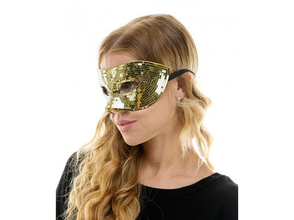 Gold Mirror Mask