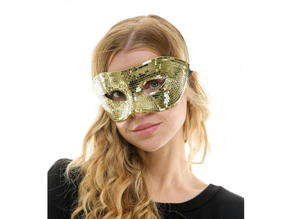 Gold Mirror Mask